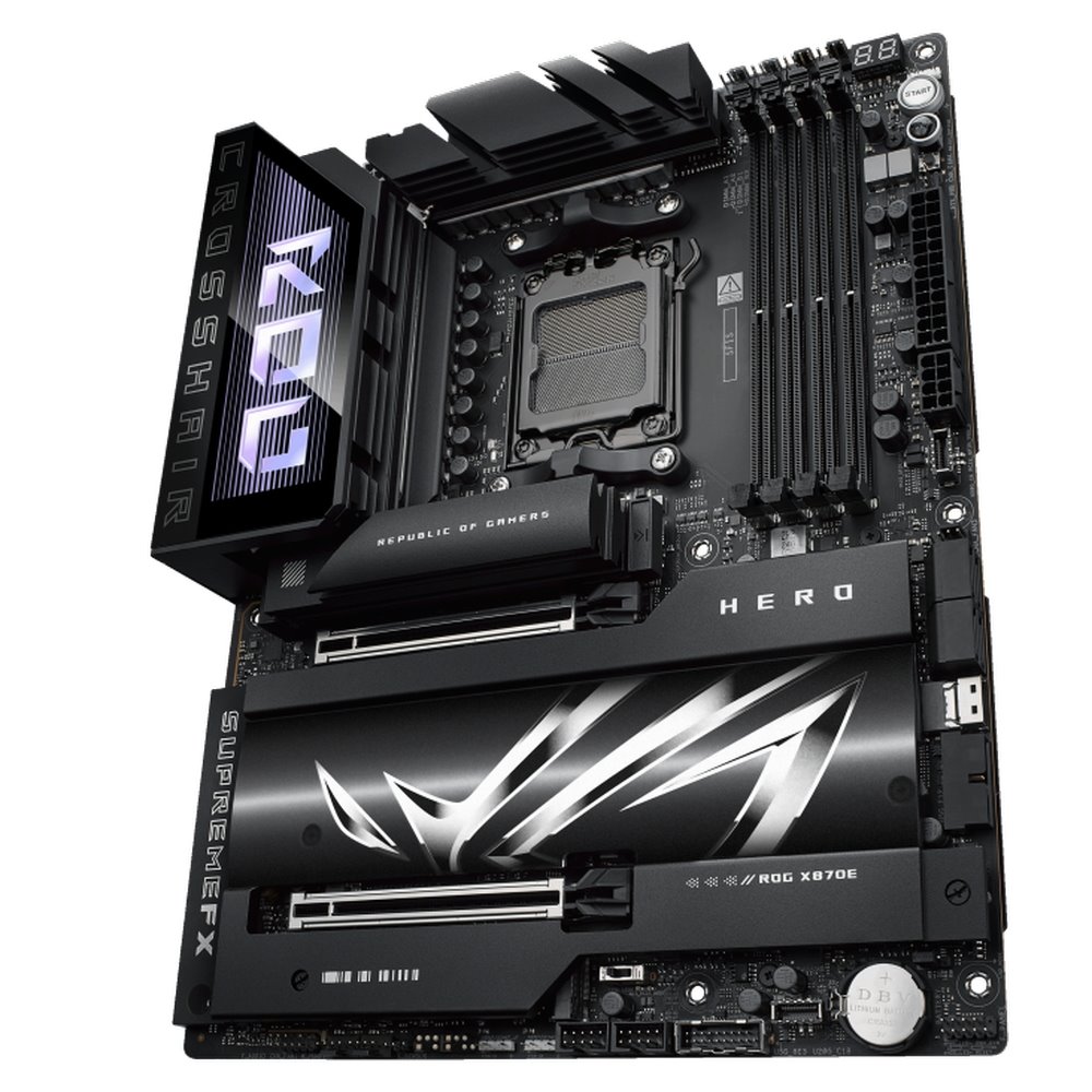 MB ASUS ROG Crosshair X870E Hero /AM5/4xDDR5/M.2/W7+BT5.4/HDMI/USB4/ATX