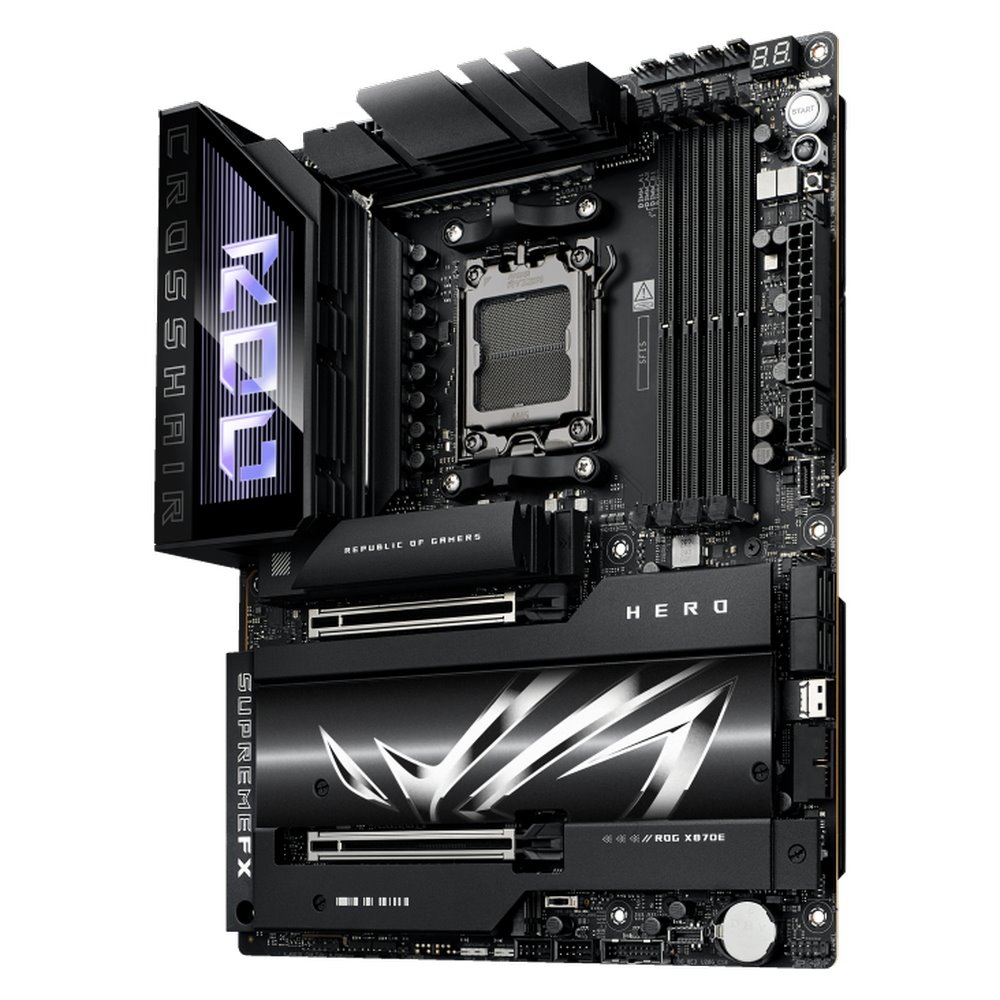MB ASUS ROG Crosshair X870E Hero /AM5/4xDDR5/M.2/W7+BT5.4/HDMI/USB4/ATX