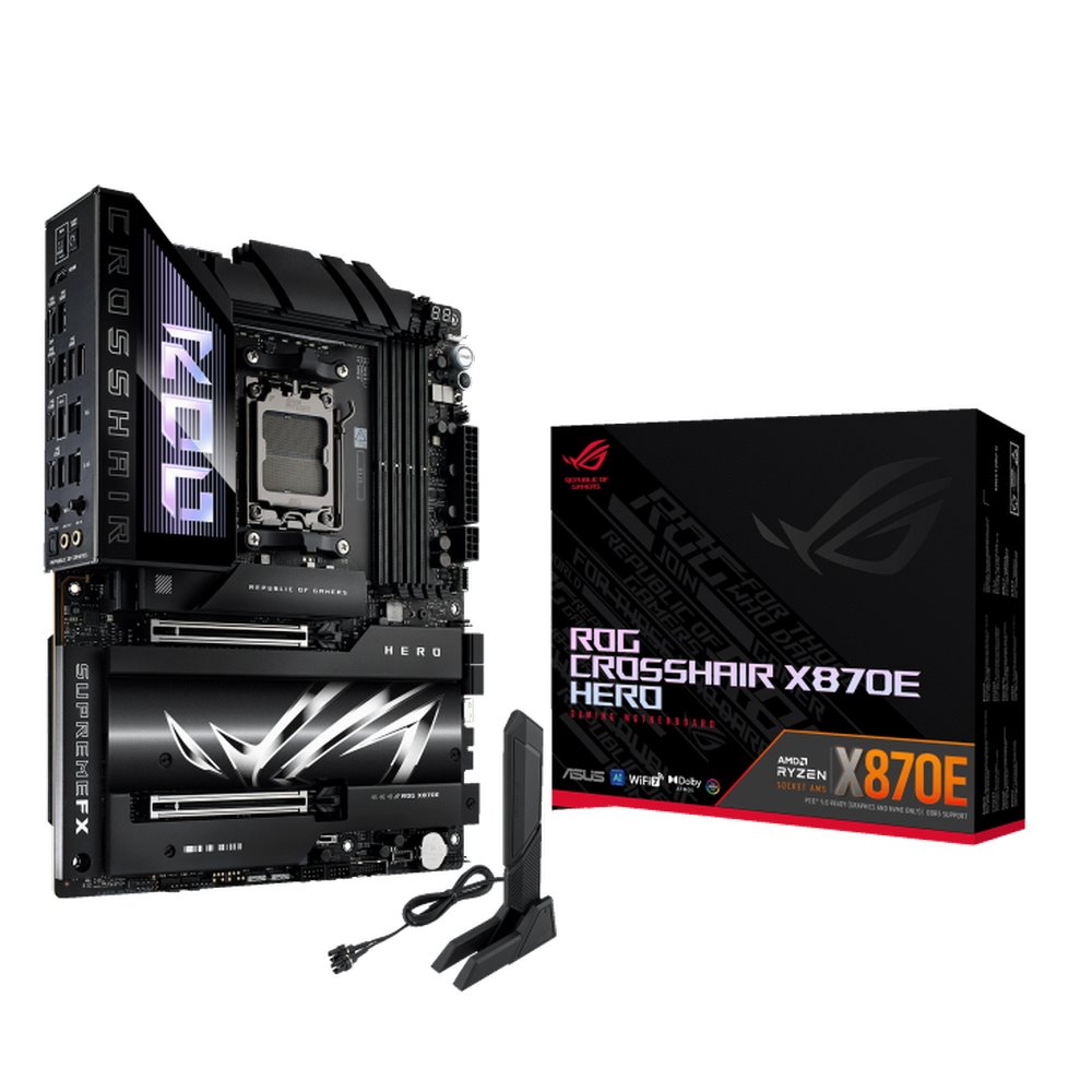 MB ASUS ROG Crosshair X870E Hero /AM5/4xDDR5/M.2/W7+BT5.4/HDMI/USB4/ATX
