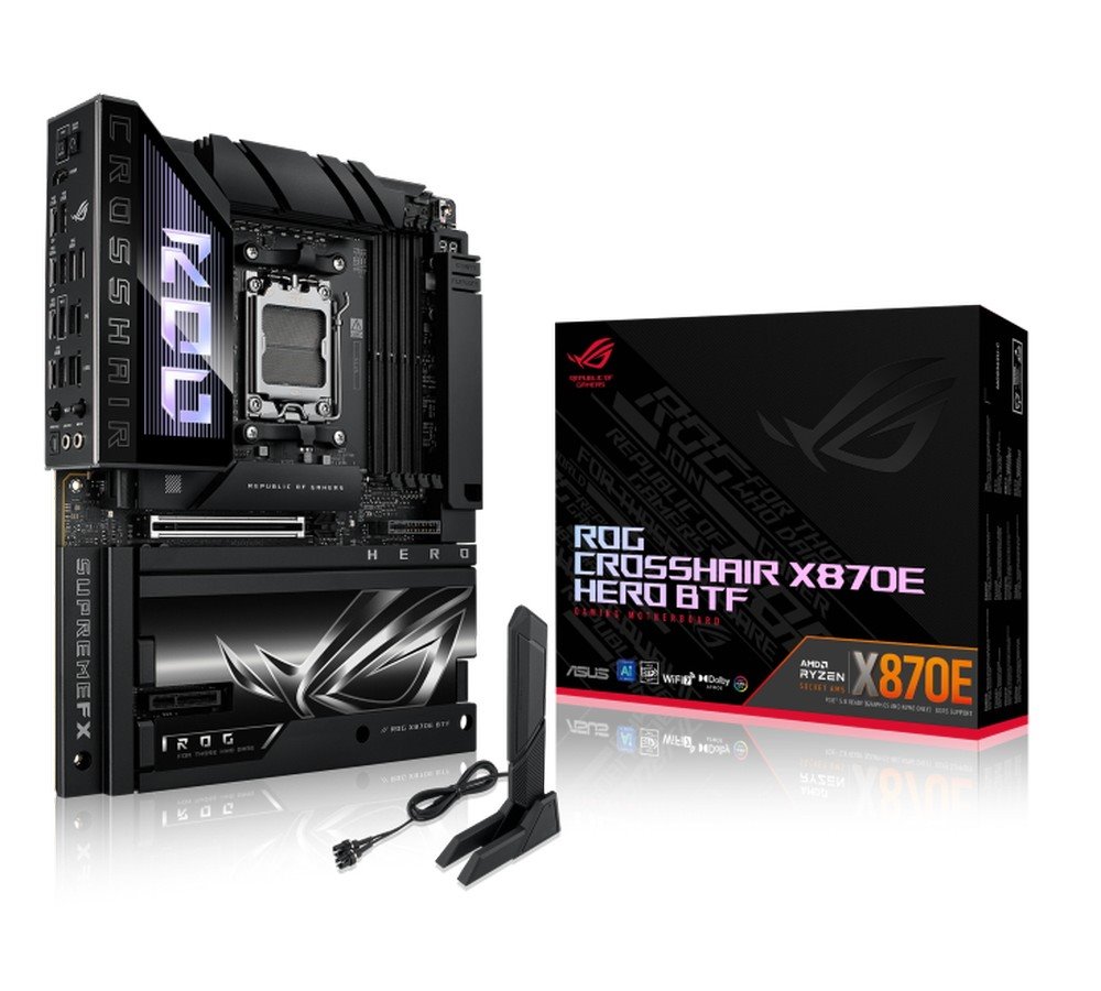MB ASUS ROG Crosshair X870E Hero BTF /AM5/4xDDR5/M.2/W7+BT5.4/HDMI/USB4/ATX