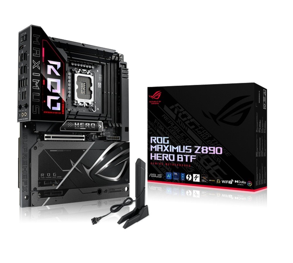 MB ASUS ROG Maximus Z890 Hero BTF /LGA1851/4xDDR5/M.2/W7+BT5.4/HDMI/TB/ATX