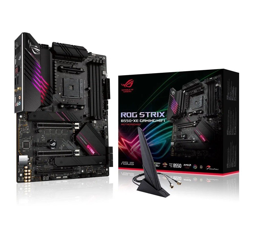 MB ASUS ROG Strix B550-XE Gaming WIFI /AM4/4xDDR4/M.2/W6+BT5.1/HDMI/DP/ATX