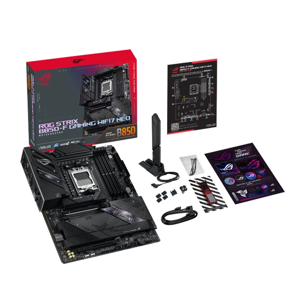 MB ASUS ROG Strix B850-F GAMING WIFI7 NEO /AM5/4xDDR5/WF7+BT5.4/HDMI/USB4/ATX