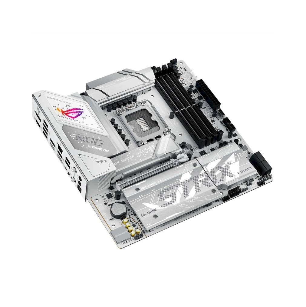 MB ASUS ROG Strix B860-G Gaming WIFI /LGA1851/4xDDR5/M.2/W7+BT5.4/HDMI/DP/USB4/mATX/White