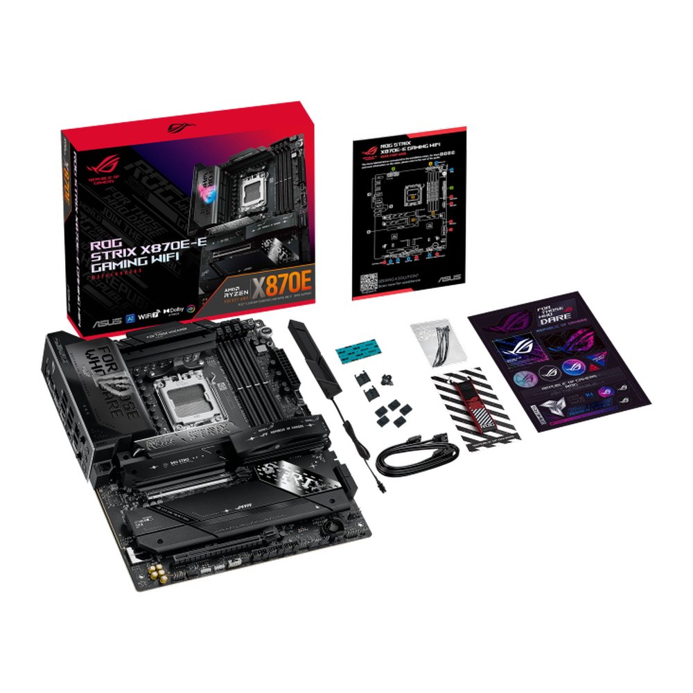 MB ASUS ROG Strix X870E-E Gaming WIFI /AM5/4xDDR5/M.2/W7+BT5.4/HDMI/USB4/ATX