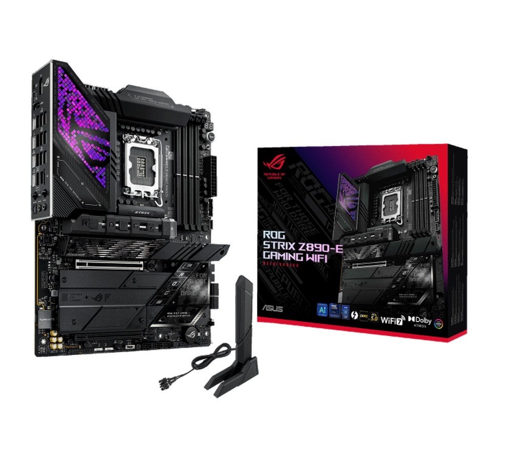 MB ASUS ROG Strix Z890-E Gaming WIFI /LGA1851/4xDDR5/M.2/W7+BT5.4/HDMI/DP/TB/ATX