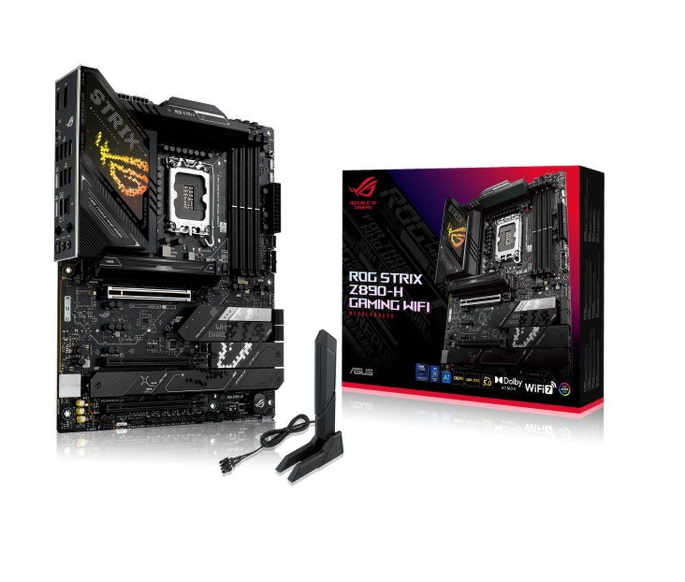 MB ASUS ROG Strix Z890-H Gaming WIFI /LGA1851/4xDDR5/M.2/W7+BT5.4/HDMI/DP/ATX