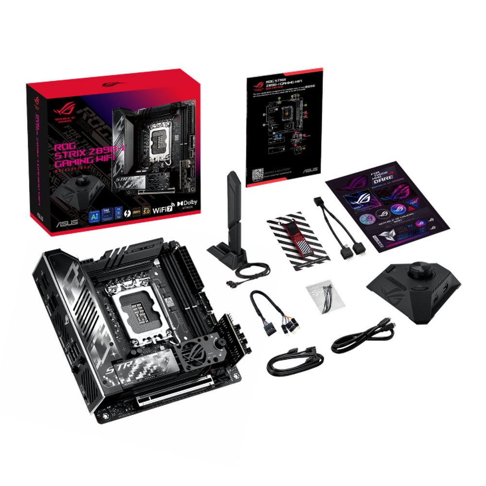 MB ASUS ROG Strix Z890-I Gaming WIFI /LGA1851/4xDDR5/M.2/W7+BT5.4/HDMI/TB/mITX
