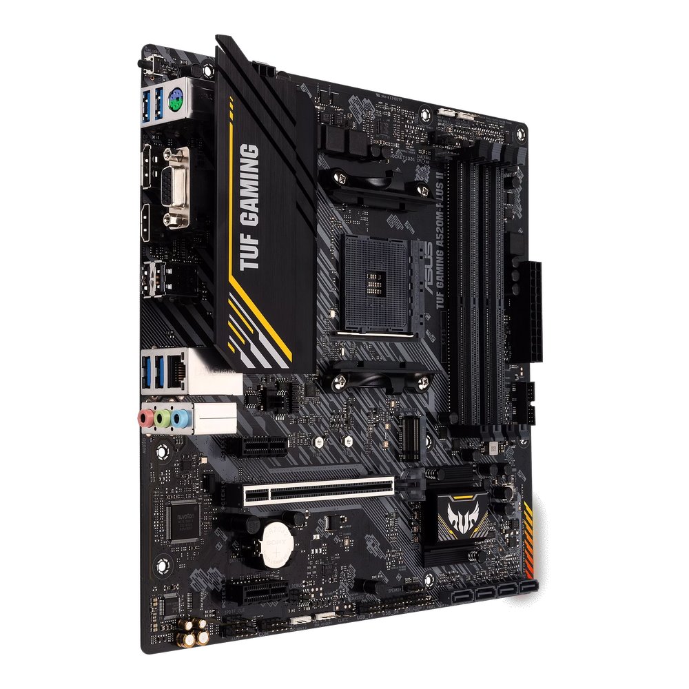 MB ASUS TUF Gaming A520M-PLUS II /AM4/4xDDR4/M.2/HDMI/DP/D-sub/mATX