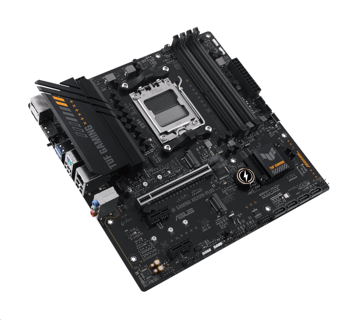 MB ASUS TUF GAMING A620M-PLUS AM5, A620, DDR5, mATX, M.2, HDMI, DP