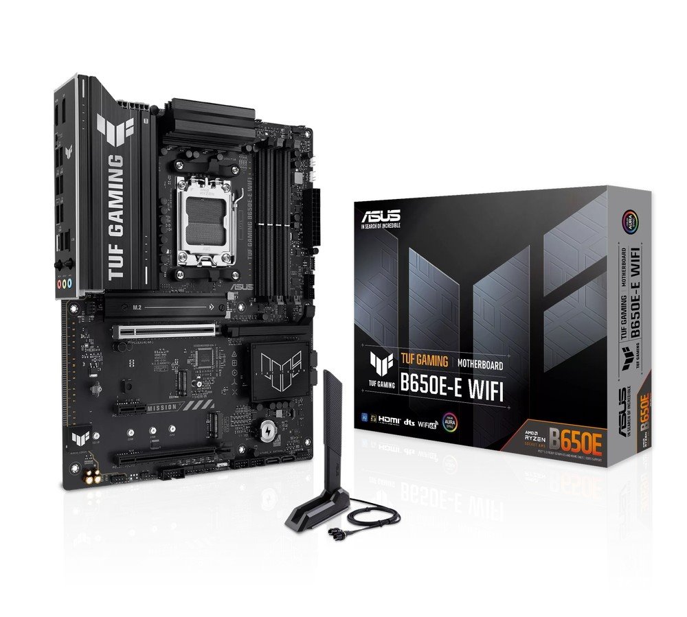 MB ASUS TUF Gaming B650E-E WIFI /AM5/4xDDR5/M.2/W6E+BT5.2/HDMI/DP/ATX
