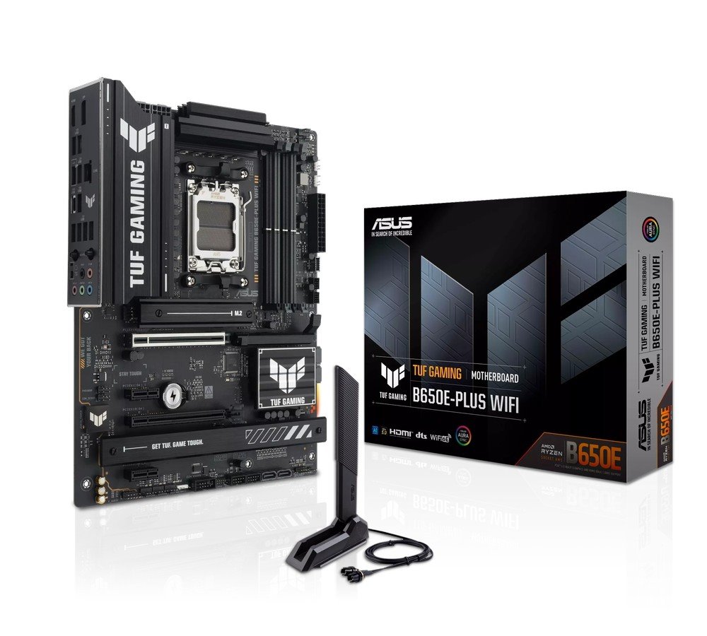 MB ASUS TUF Gaming B650E-PLUS WIFI /AM5/4xDDR5/M.2/W6E+BT5.3/ATX
