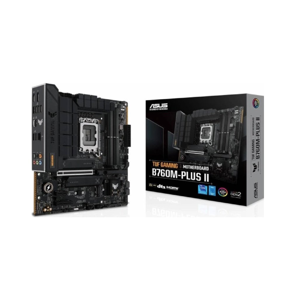 MB ASUS TUF Gaming B760M-PLUS II /LGA1700/4xDDR5/M.2/HDMI/DP/mATX