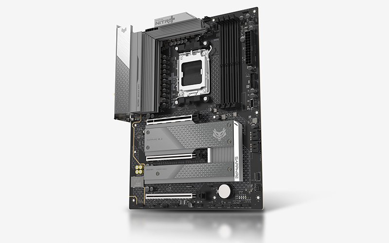 MB SAPPHIRE NITRO+ B850A WIFI7, AM5, 4x DDR5 DIMM, 3x M.2, 4x SATA, 1x 2,5Gb LAN, BT, WF7, 3xPCIe