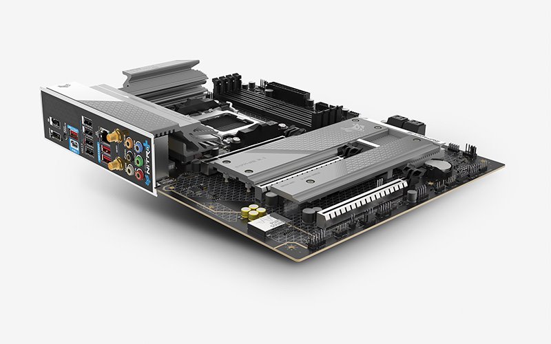 MB SAPPHIRE NITRO+ B850A WIFI7, AM5, 4x DDR5 DIMM, 3x M.2, 4x SATA, 1x 2,5Gb LAN, BT, WF7, 3xPCIe