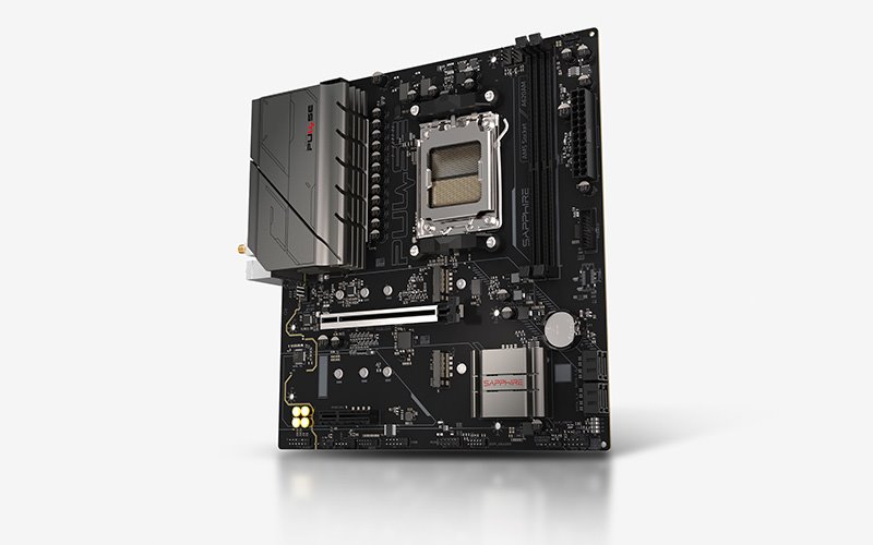 MB SAPPHIRE PULSE A620AM, AM5, 2x DDR5 DIMM, 2x M.2, 4x SATA, 1x 1Gb LAN, 2xPCIe