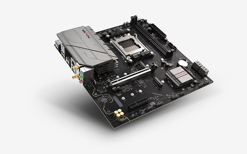 MB SAPPHIRE PULSE A620AM, AM5, 2x DDR5 DIMM, 2x M.2, 4x SATA, 1x 1Gb LAN, 2xPCIe