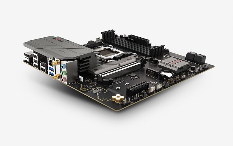 MB SAPPHIRE PULSE B850M WIFI, AM5, 4x DDR5 DIMM, 2x M.2, 4x SATA, 1x 2,5Gb LAN, BT, WF6, 2xPCIe