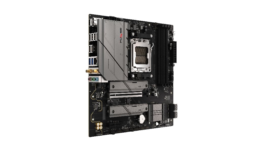 MB SAPPHIRE PULSE B850M WIFI /AM5/4xDDR5/M.2/WF6+BT5.3/HDMI/DP/mATX
