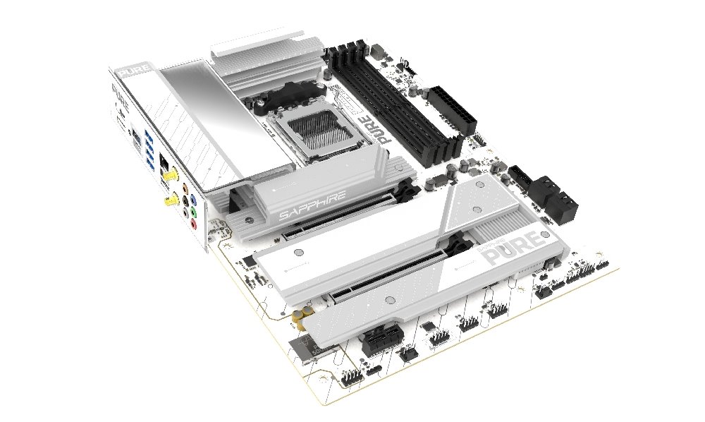 MB SAPPHIRE PURE X870A WIFI7 /AM5/4xDDR5/M.2/W7+BT5.4/