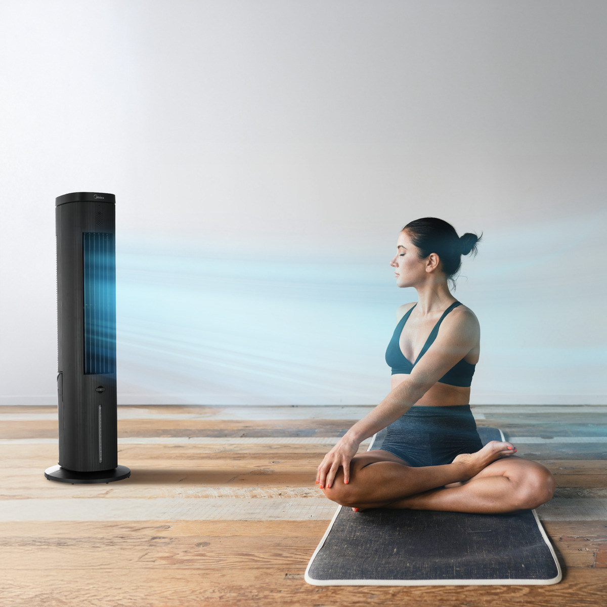 MIDEA Ventilátor se zvlhčovačem MAC402R0BPK