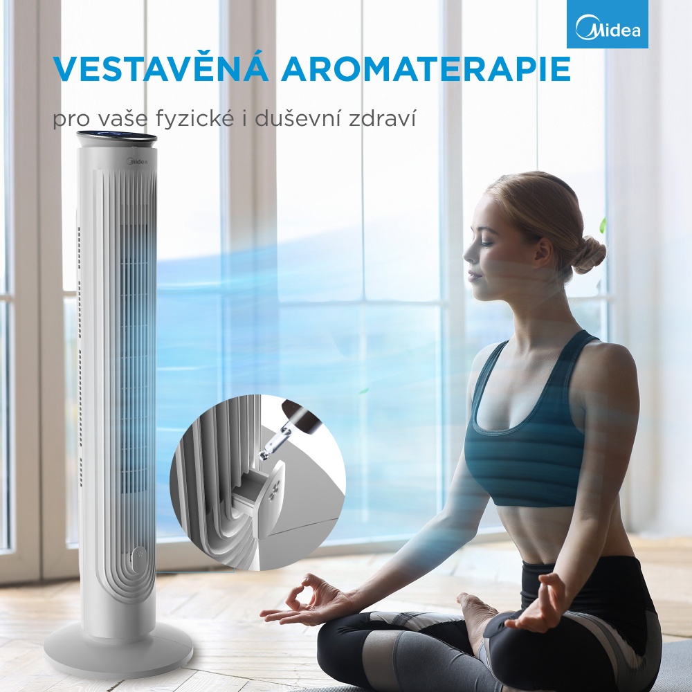 MIDEA ventilátor sloupový FZ10-21ARBW