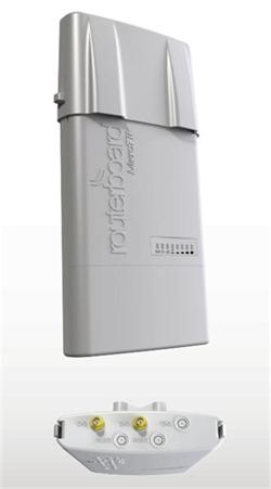 MikroTik Access point 1x GLAN, 5HGz, hotspot 2x2 MIMO, 802.11a/n, 3G, USB, POE, L4; outdoor