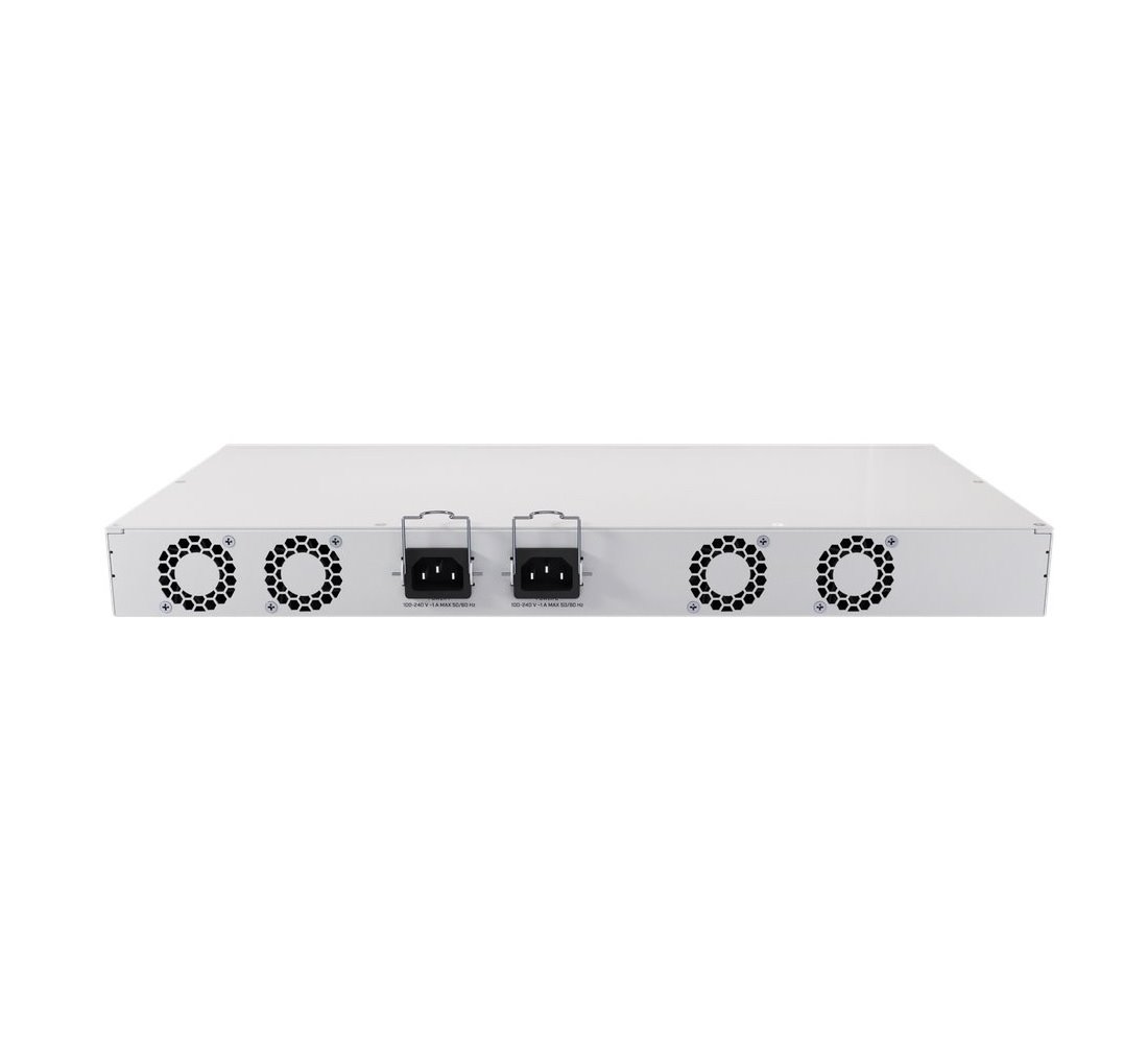 MikroTik Cloud Router Switch CRS418-8P-8G-2S+RM, 8x1G, 8x1G PoE+ (150 W), 2SFP+, 1xUSB 3.0, L5, Rack