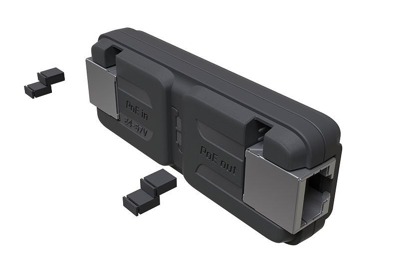 MikroTik ethernetový repeater 1x GLAN pasivní PoE-in/out