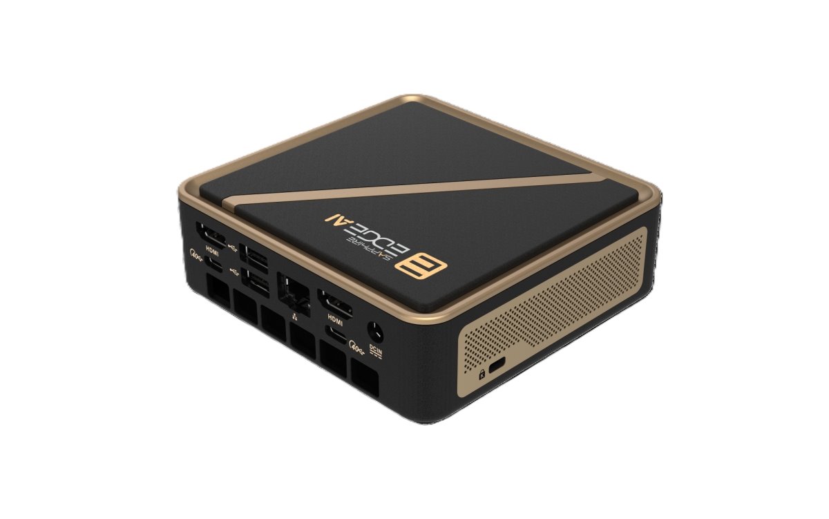 Mini PC SAPPHIRE EDGE AI 350 /Ryzen AI 7 350/2x DDR5 SO-DIMM/2x M.2/1x 2.5Gb LAN/WF6E/BT