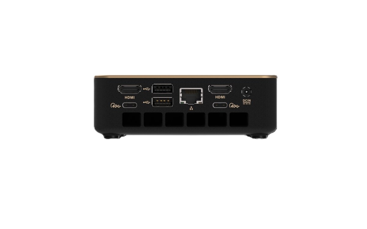 Mini PC SAPPHIRE EDGE AI 350 /Ryzen AI 7 350/2x DDR5 SO-DIMM/2x M.2/1x 2.5Gb LAN/WF6E/BT
