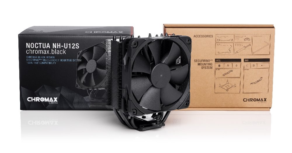 Noctua chladič NH-U12S chromax.black