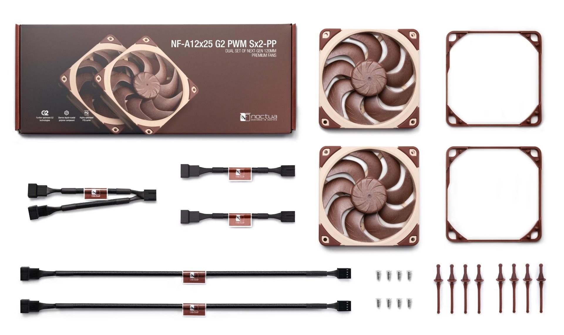 Noctua NF-A12x25 G2 PWM Sx2-PP