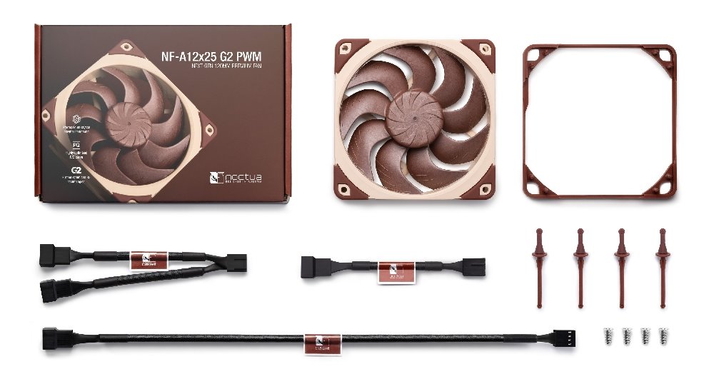 Noctua ventilátor NF-A12x25 G2 PWM
