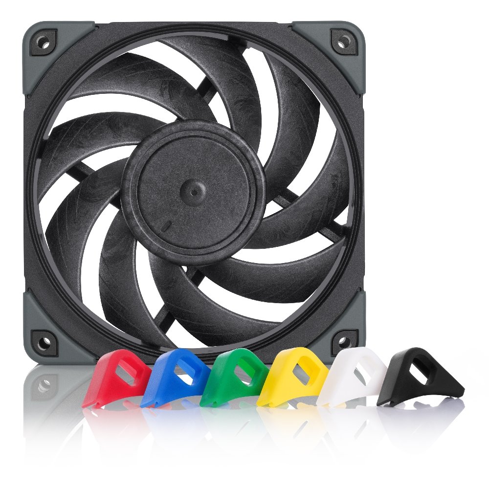 Noctua ventilátor NF-A12x25 PWM chromax.black.swap