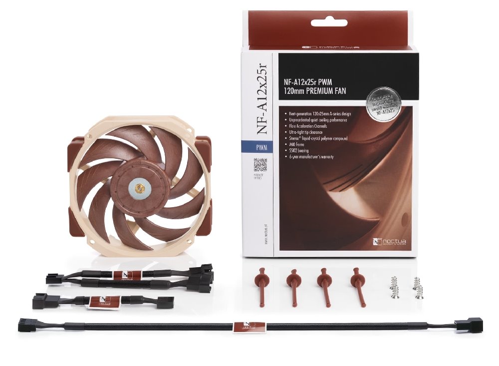 Noctua ventilátor NF-A12x25r PWM