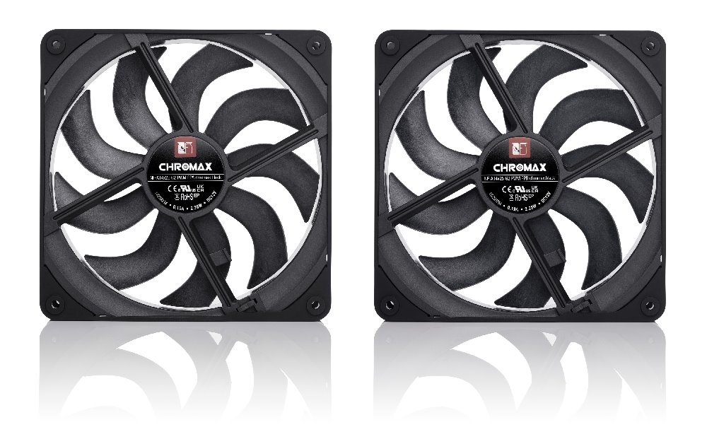 Noctua ventilátor NF-A14x25 G2 PWM Sx2-PP chromax.black