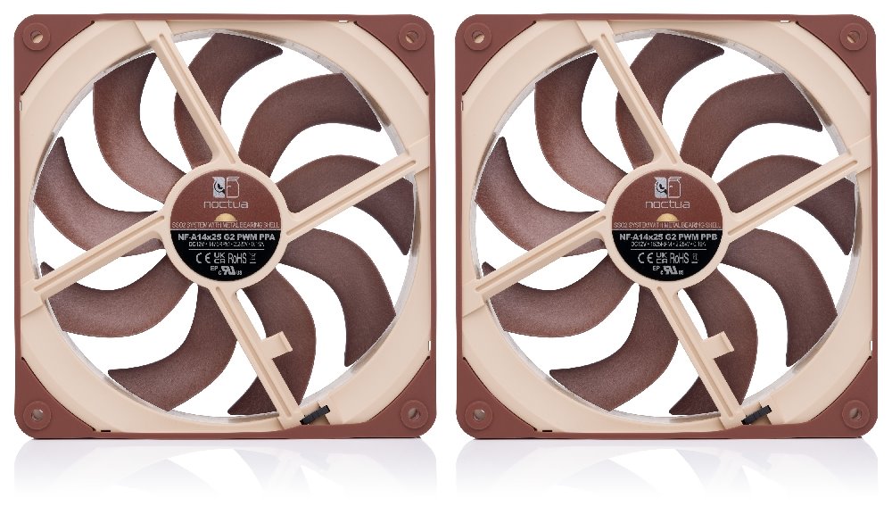 Noctua ventilátor NF-A14x25 G2 PWM Sx2-PP
