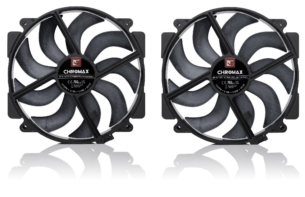 Noctua ventilátor NF-A14x25r G2 PWM Sx2-PP chromax.black