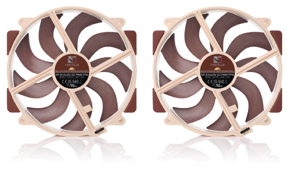 Noctua ventilátor NF-A14x25r G2 PWM Sx2-PP