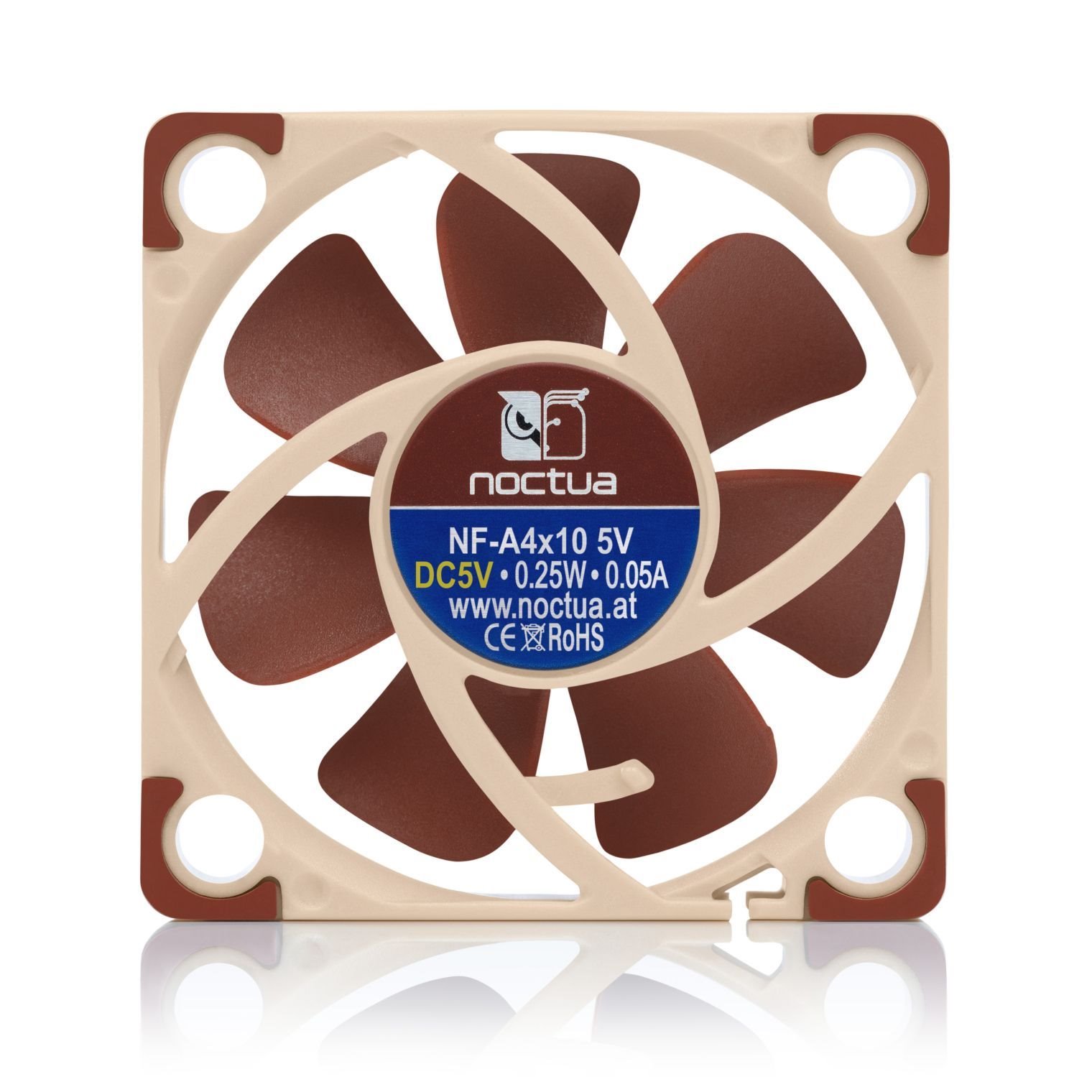 Noctua ventilátor NF-A4x10 5V, 3-pin, 4500 RPM, 17.9dB, 5V - 40mm