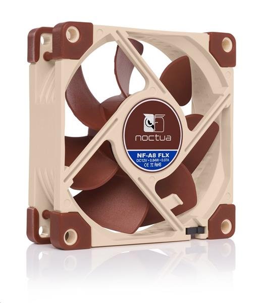 Noctua ventilátor NF-A8 FLX, 3-pin, 2000 RPM, 16.1dB, 12V - 80mm