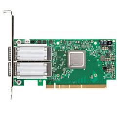 nVidia Mellanox ConnectX®-5 Ex EN network interface card, 100GbE dual-port QSFP28, PCIe4.0 x16, tall bracket