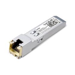 Omada 1000BASE-T RJ45 SFP Module SPEC: 1000Mbps RJ45 Copper Transceiver, Plug and Play with SFP Slot, Up to 100 m Distan