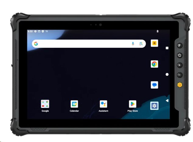 ONERugged M105Q, 10.1-inch rugged tablet, 1920x1200, 8 GB + 128 GB, Qualcomm QCM6490 with an AI engine, 5G, Android 14,