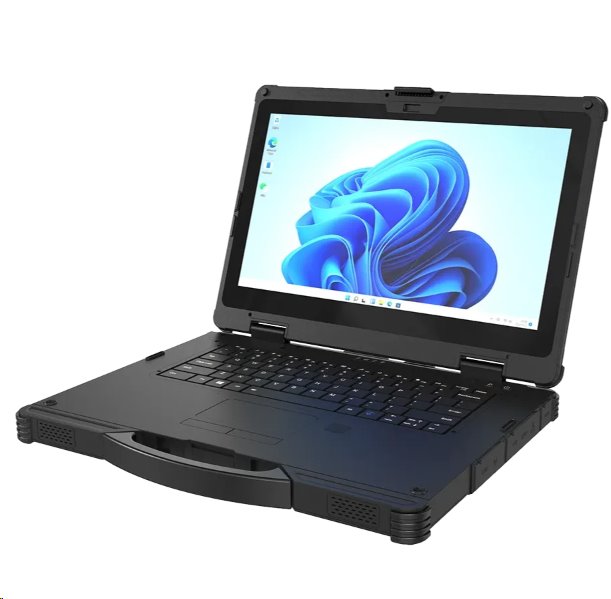 ONERugged N14M, 14-inch rugged AI PC, 1920x1080, 32/256 GB, Intel® Core™ Ultra 7 155H, Windows 11 Pro without license, I
