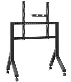 ONKRON Mobile TV stand for 70"-110" Screens up to 125 kg, Black