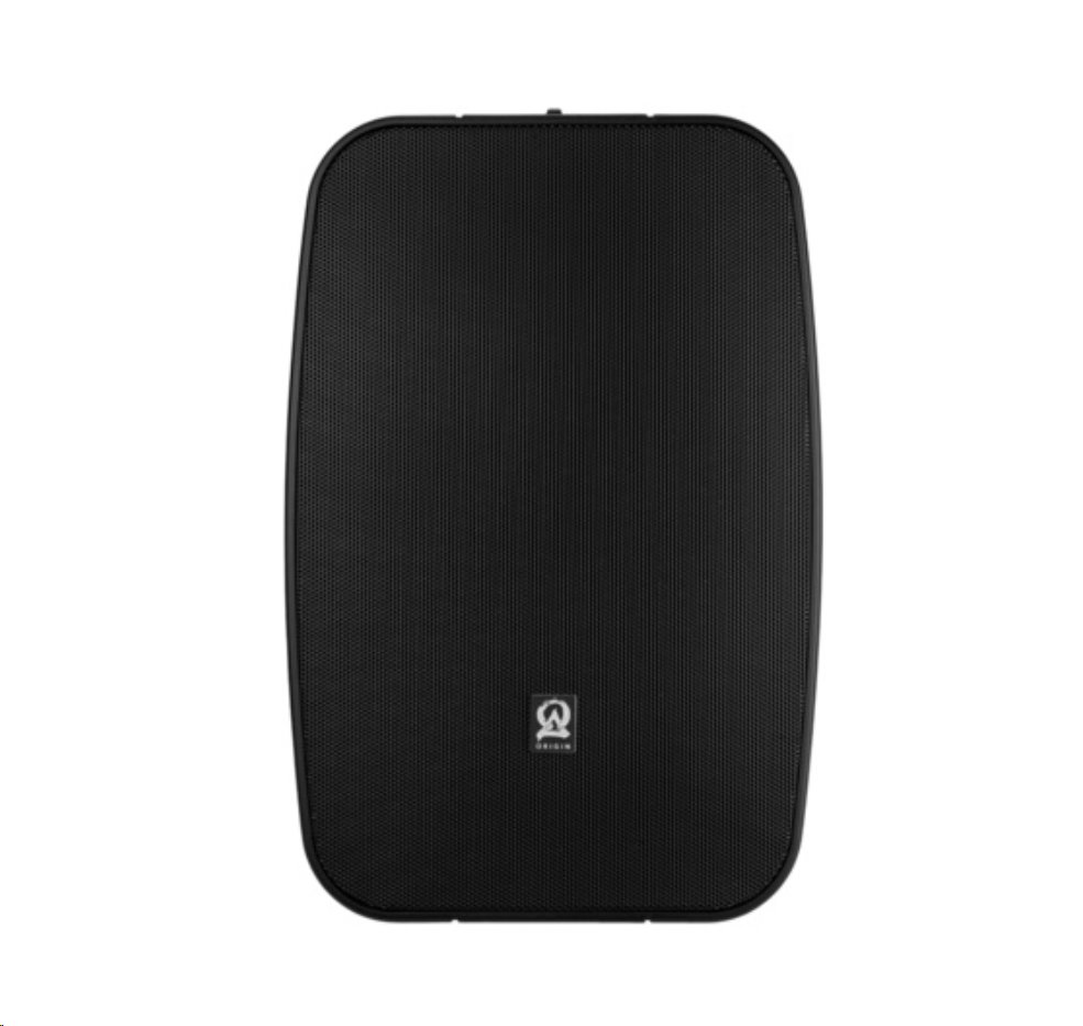 ORIGIN - 5,25" woofer / 1" ALU tweeter / reproduktor pro venkovní povrchovou montáž / BLACK