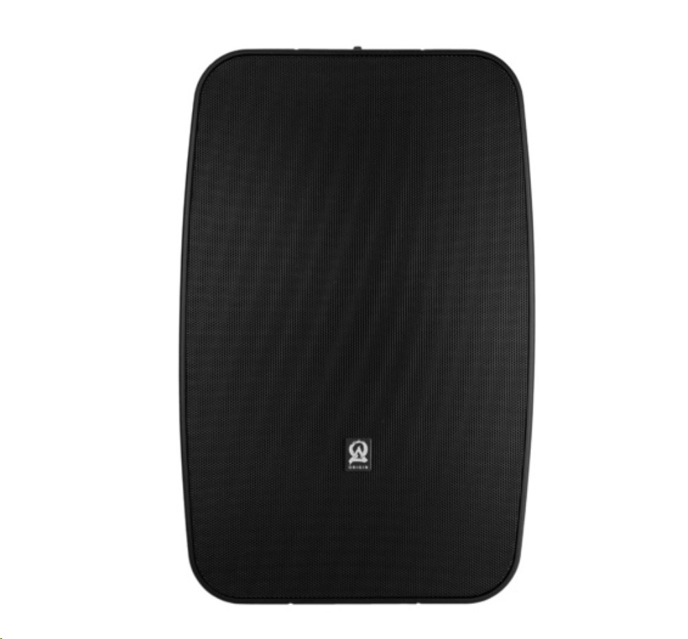 ORIGIN - 6,5" woofer / dual 1" ALU tweeter / reproduktor pro venkovní povrchovou montáž / BLACK