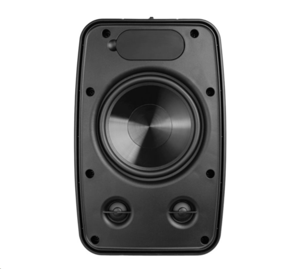 ORIGIN - 6,5" woofer / dual 1" ALU tweeter / reproduktor pro venkovní povrchovou montáž / BLACK